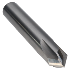 681-112 ||  1/2 Diameter, Uncoated Chamfer Tools - 82 Degree