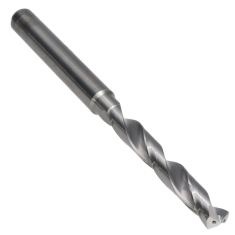 751-566 ||  5 Diameter, Uncoated Hurricane Drills - 5xD - Coolant Through