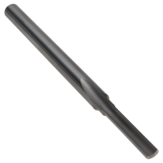 800-124 ||  3/16 Diameter Single 'O' Flute Straight Cut - Crescent End - Uncoated