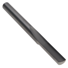 800-142 ||  1/4 Diameter Single 'O' Flute Straight Cut - Crescent End - Uncoated