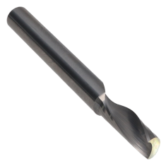 801-028 ||  1/4 Diameter Single 'O' Flute Upcut Spiral - Cresent End - Uncoated