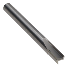 803-012 ||  1/4 Diameter Two Flute Straight Cut - Endmill End - Uncoated