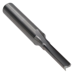 803-104 ||  5/32 Diameter Two Flute Straight Cut - Plunge Fishtail End - Uncoated