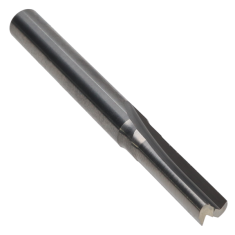 803-108 ||  7/32 Diameter Two Flute Straight Cut - Plunge Fishtail End - Uncoated
