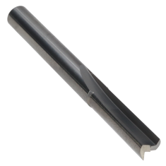 803-110 ||  1/4 Diameter Two Flute Straight Cut - Plunge Fishtail End - Uncoated