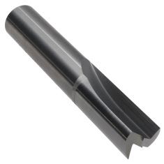 803-132 ||  1/2 Diameter Two Flute Straight Cut - Plunge Fishtail End - Uncoated