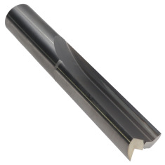 803-140 ||  5/8 Diameter Two Flute Straight Cut - Plunge Fishtail End - Uncoated