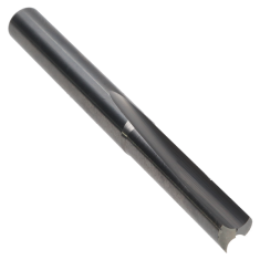803-718 ||  1/4 Diameter Two Flute 'O' Flute Straight Cut - Fishtail End - Left Hand - Uncoated