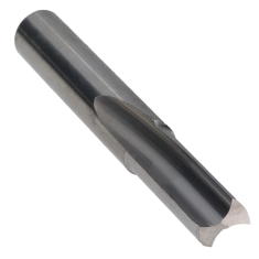 803-824 ||  3/8 Diameter Two Flute 'O' Flute Straight Cut - Fishtail End - Uncoated
