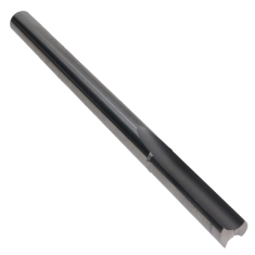 803-826 ||  3/8 Diameter Two Flute 'O' Flute Straight Cut - Fishtail End - Uncoated