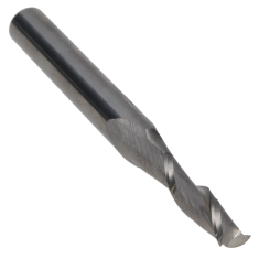 804-020 ||  3/16 Diameter Two Flute Upcut Spiral - Plunge Fishtail - Uncoated