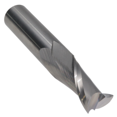 804-062 ||  1/2 Diameter Two Flute Upcut Spiral - Plunge Fishtail - Uncoated