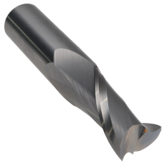 804-080 ||  3/4 Diameter Two Flute Upcut Spiral - Plunge Fishtail - Uncoated