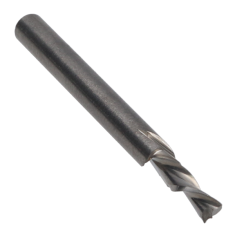 804-202 ||  3/32 Diameter Two Flute Downcut Spiral - Plunge Fishtail - Uncoated