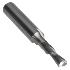 804-210 ||  5/32 Diameter Two Flute Downcut Spiral - Plunge Fishtail - Uncoated