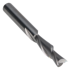 804-230 ||  1/4 Diameter Two Flute Downcut Spiral - Plunge Fishtail - Left Hand - Uncoated