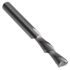 804-232 ||  1/4 Diameter Two Flute Downcut Spiral - Plunge Fishtail - Uncoated