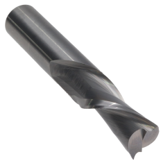 804-248 ||  3/8 Diameter Two Flute Downcut Spiral - Plunge Fishtail - Uncoated