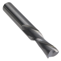 804-252 ||  3/8 Diameter Two Flute Downcut Spiral - Plunge Fishtail - Uncoated