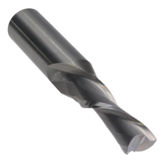 804-258 ||  3/8 Diameter Two Flute Downcut Spiral - Plunge Fishtail - Uncoated