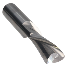 804-272 ||  17/32 Diameter Two Flute Downcut Spiral - Plunge Fishtail - Uncoated