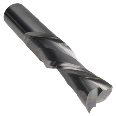 804-286 ||  1 Diameter Two Flute Downcut Spiral - Plunge Fishtail - Uncoated