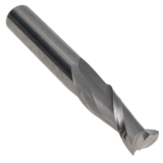 804-806 ||  3/8 Diameter Two Flute Upcut Spiral - High Impact - Fishtail End - Uncoated