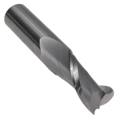 804-810 ||  1/2 Diameter Two Flute Upcut Spiral - High Impact - Fishtail End - Uncoated