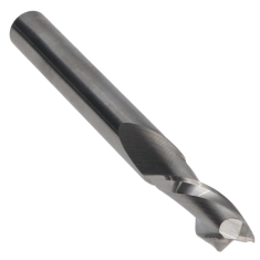 805-014 ||  1/4 Diameter Two Flute Upcut Sprial - Endmill End - Left Hand - Uncoated