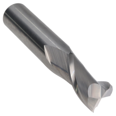 805-024 ||  1/2 Diameter Two Flute Upcut Sprial - Endmill End - Uncoated