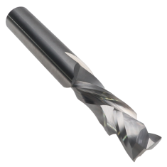 810-010 ||  1/2 Diameter Two Flute Compression - Endmill End - Uncoated
