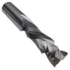 810-018 ||  3/4 Diameter Two Flute Compression - Endmill End - Uncoated