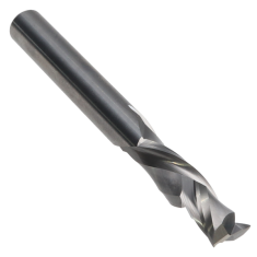 810-020 ||  1/4 Diameter Two Flute Compression - Endmill End - Uncoated