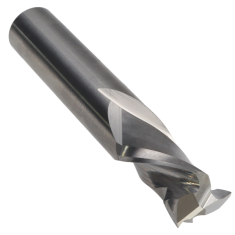 810-104 ||  1/2 Diameter Two Flute Mortise Compression - High Wear - Endmill End - Uncoated