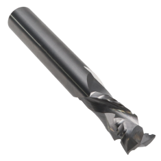 810-302 ||  3/8 Diameter Two Flute Chipbreaker Compression - Endmill End - Uncoated