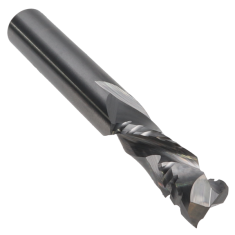 810-304 ||  3/8 Diameter Two Flute Chipbreaker Compression - Endmill End - Uncoated