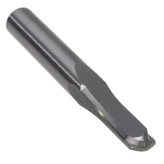 811-006 ||  1/4 Diameter Two Flute Ball Round Bottom - 3 Degree Slow Helix - Ball End - Uncoated