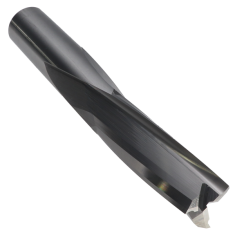 814-118 ||  3/4 Diameter Three Flute Downcut Slow Spiral - Endmill End - Uncoated