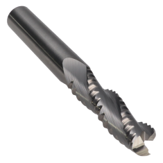 815-206 ||  1/2 Diameter Three Flute Upcut High Helix Ripper - Endmill End - Uncoated