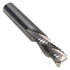 815-304 ||  1/2 Diameter Three Flute Downcut High Helix Ripper - Endmill End - Uncoated