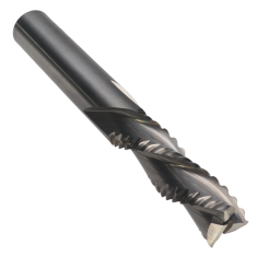 815-306 ||  1/2 Diameter Three Flute Downcut High Helix Ripper - Endmill End - Uncoated