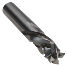 821-002 ||  1/2 Diameter Four Flute Compression - Endmill End - Uncoated