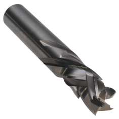 821-004 ||  1/2 Diameter Four Flute Compression - Endmill End - Uncoated