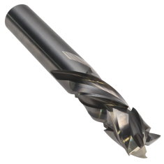 821-006 ||  1/2 Diameter Four Flute Compression - Endmill End - Uncoated