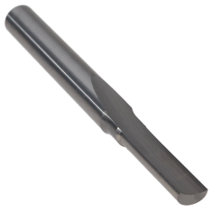900-104 ||  5 Diameter Single 'O' Flute Straight Cut - Crescent End - Uncoated