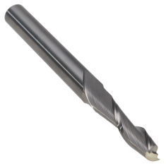 904-004 ||  5 Diameter Two Flute Upcut Spiral - Plunge Fishtail - Uncoated