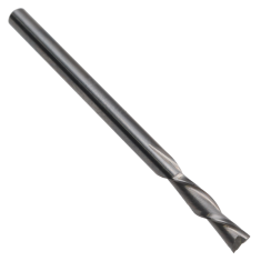 905-102 ||  3 Diameter Two Flute Downcut Spiral - Endmill End - Uncoated