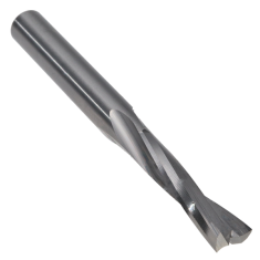 906-002 ||  6 Diameter Two Flute 'O' Flute Upcut Slow Spiral - Endmill End - Uncoated