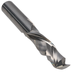 910-006 ||  10 Diameter Two Flute Compression - Endmill End - Uncoated