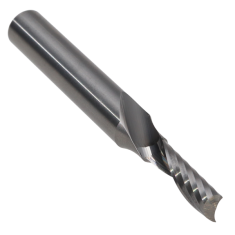 923-012 ||  4 Diameter Single Flute Upcut 'O' Flute Xtreme - Crescent End - Uncoated